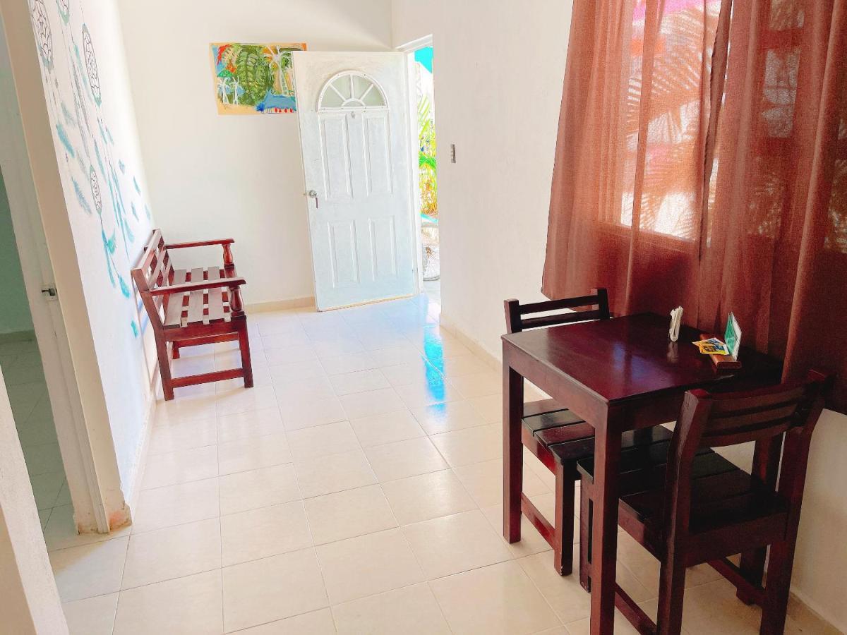 La Casa Del Pescador Holbox Apartment Exterior foto